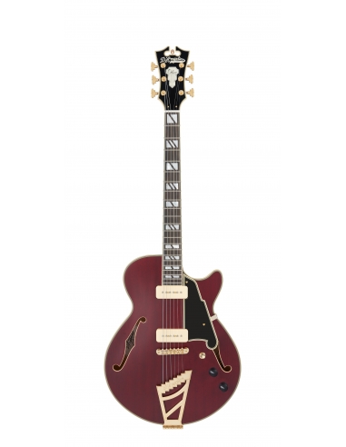 D'ANGELICO Deluxe SS Satin Trans Wine