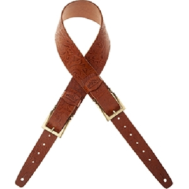MAGRABO Strap Twin Buckle TC Emb Brown 7